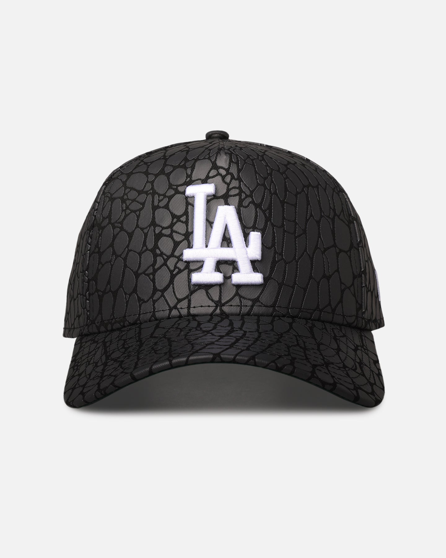 New Era Los Angeles Dodgers 'Croc Skin' 9FORTY A-Frame Snapback Black、mySite、zt4zffjzw