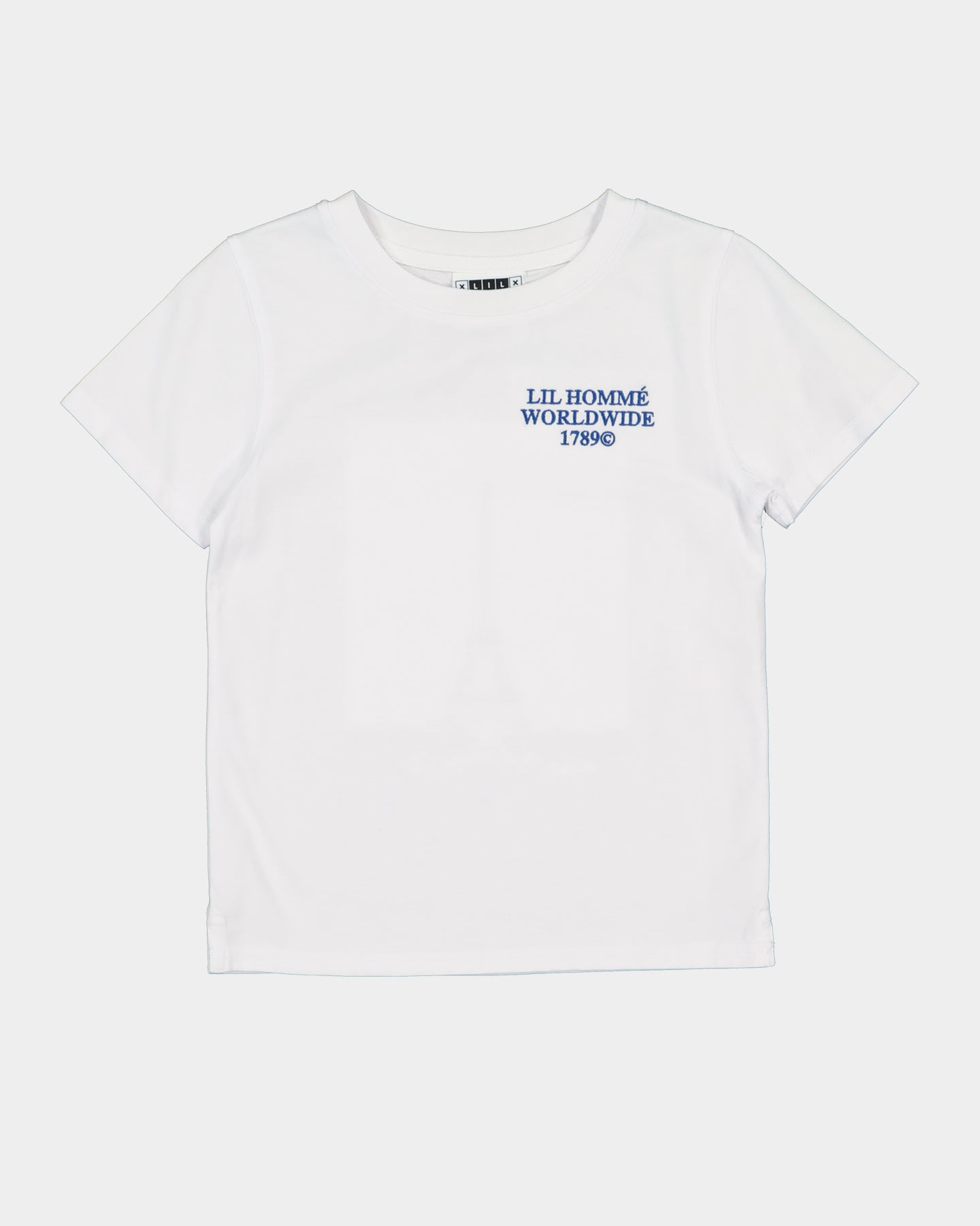 Lil Homme Kids' Worldwide T-Shirt Set White/Blue、mySite、zt4zffjzw