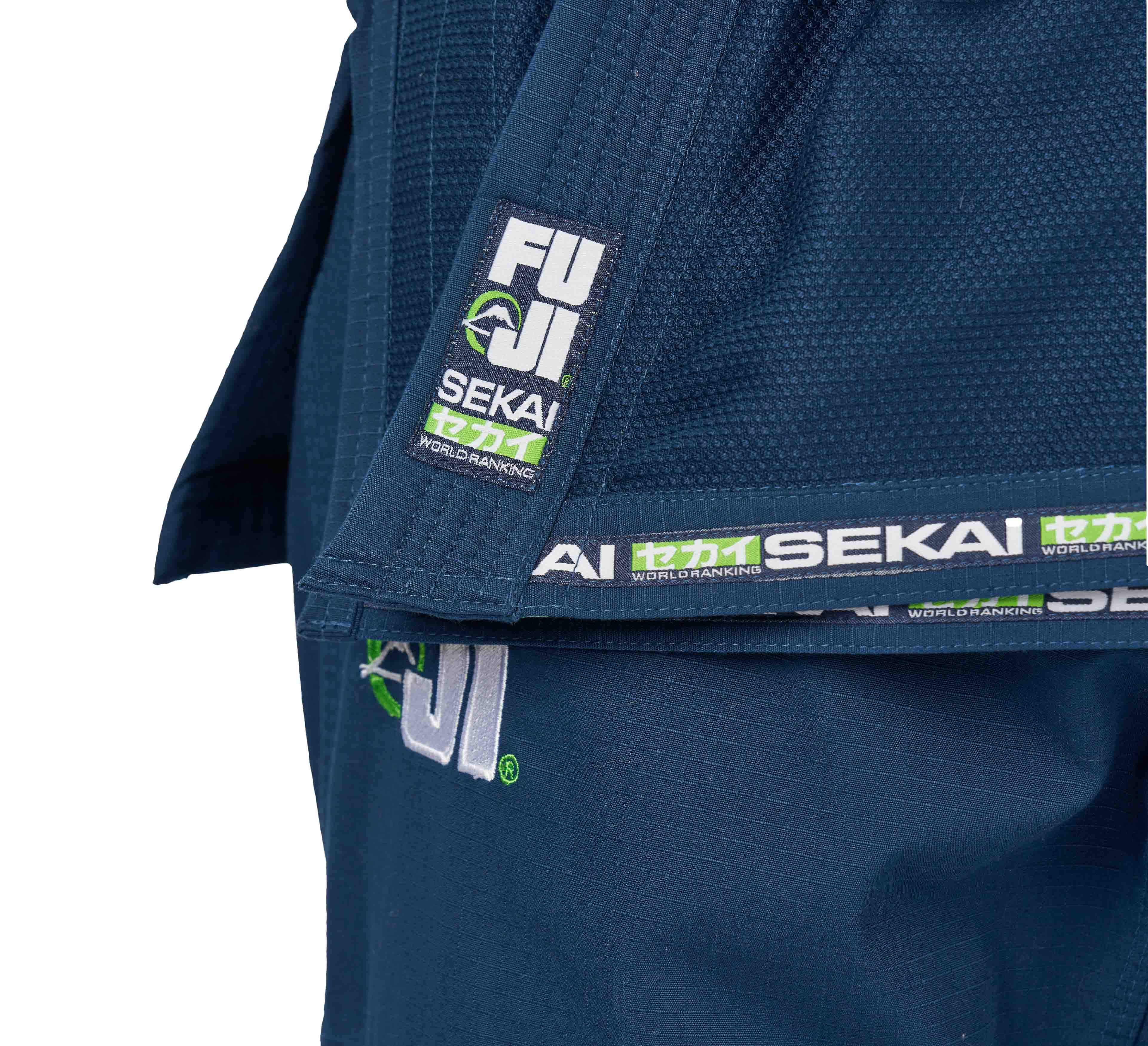 Sekai 2.0 BJJ Gi Navy/Green、mySite、gigharbornorthrealestate