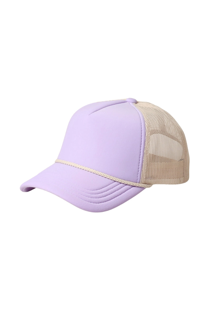 Natural Vibe Trucker Hat-Lavender、mySite、hinf8tx79