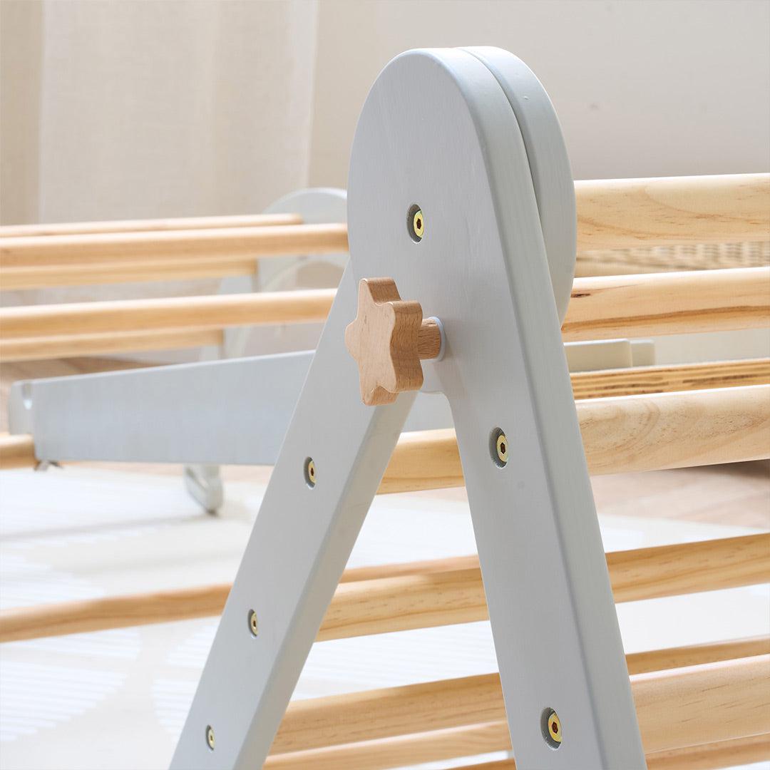  Tutti Bambini Scala Montessori 3 In 1 Pikler Climbing Frame With Climbing Wall - Mushroom、mySite、merchandisen