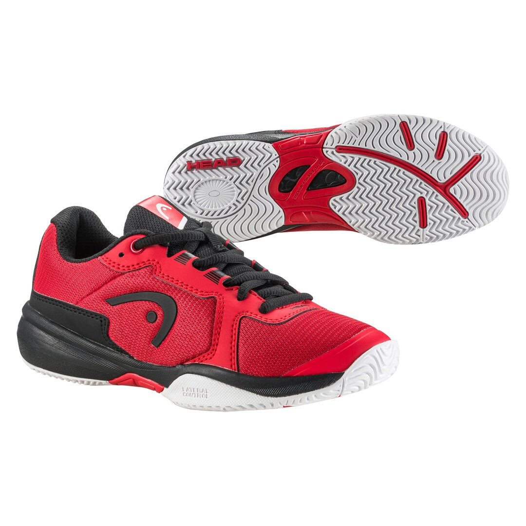 Head Sprint 3.5 Junior Tennis Shoe (Red/Black)