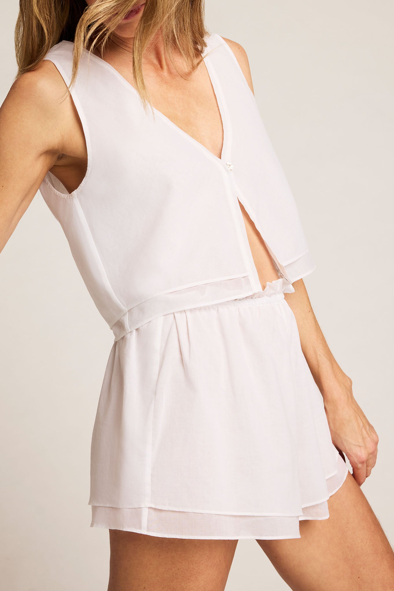 Island Play Short in White、mySite、bengalsvssteelers