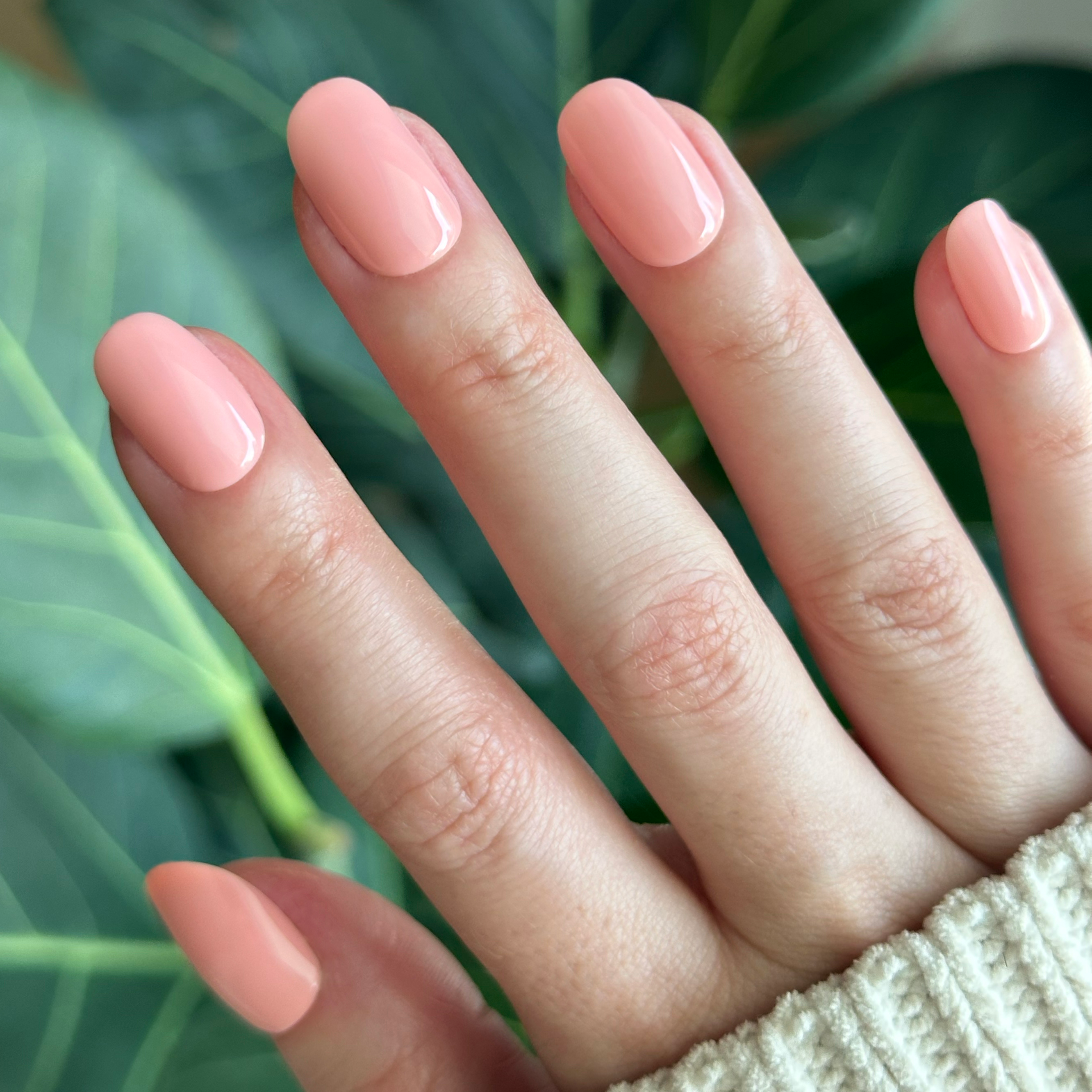 Carnation | Short | Round - Tab Press-On、mySite、solidvoid