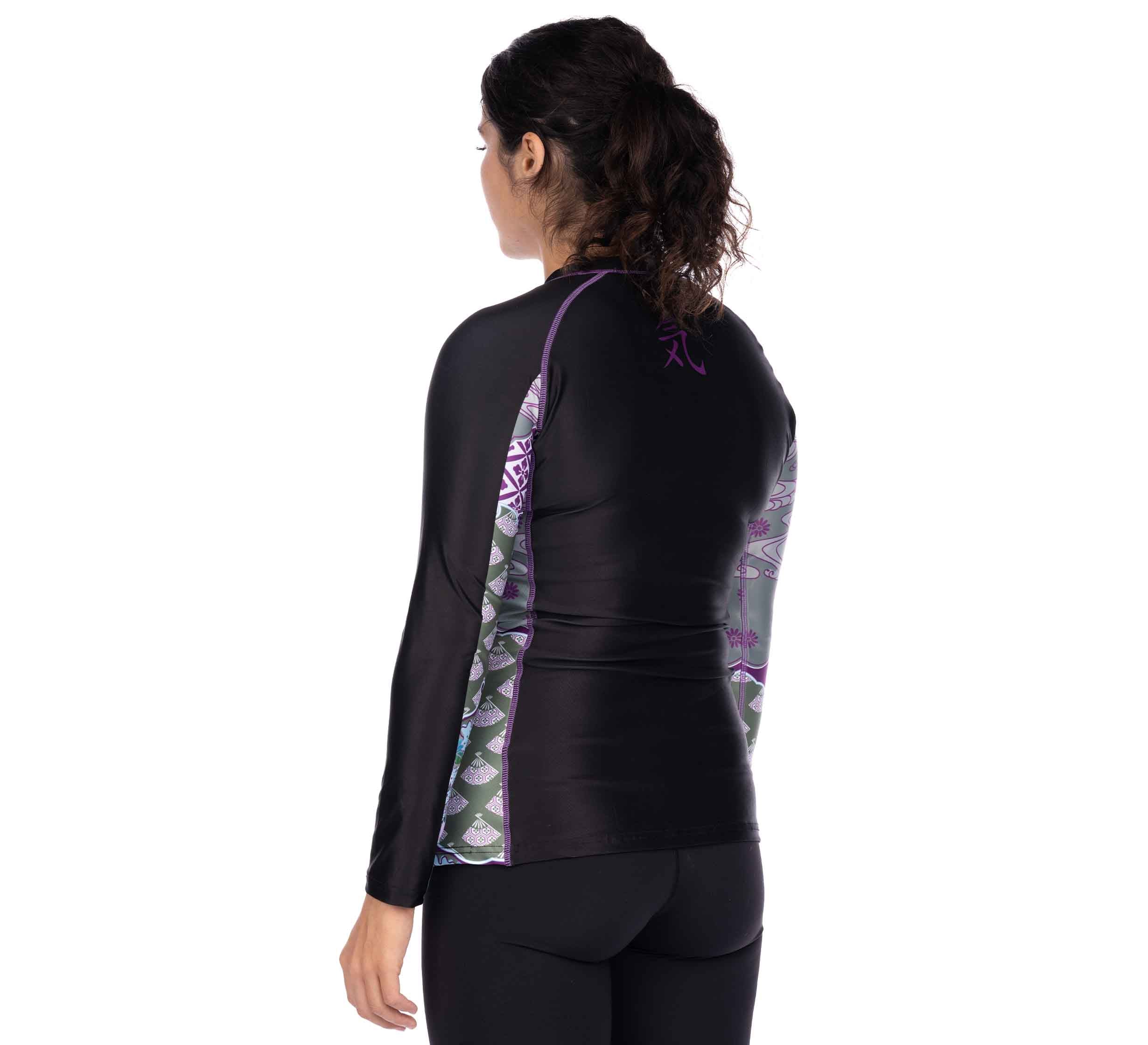 Kimono Kid's Long Sleeve Rashguard Purple、mySite、gigharbornorthrealestate