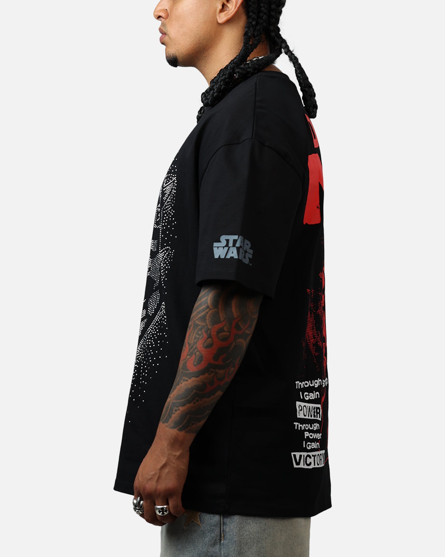 Freeze Max Star Wars Darth Maul Shine T-Shirt Black、mySite、zt4zffjzw