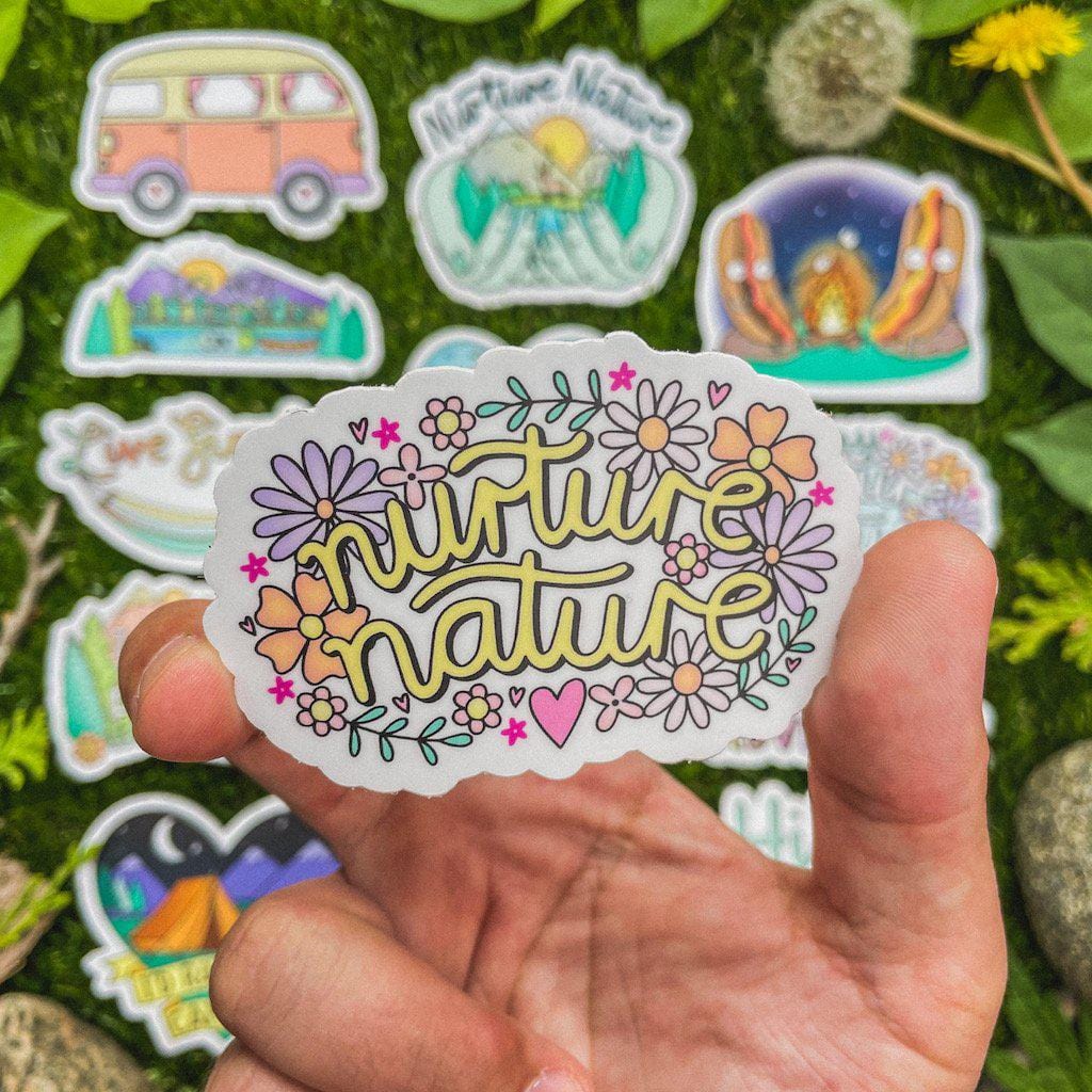  Nurture Nature Floral Sticker、mySite、elrpsem3k