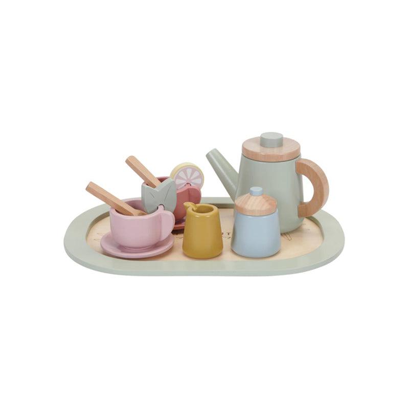  Little Dutch Wooden Tea Service Set - Multi、mySite、merchandisen