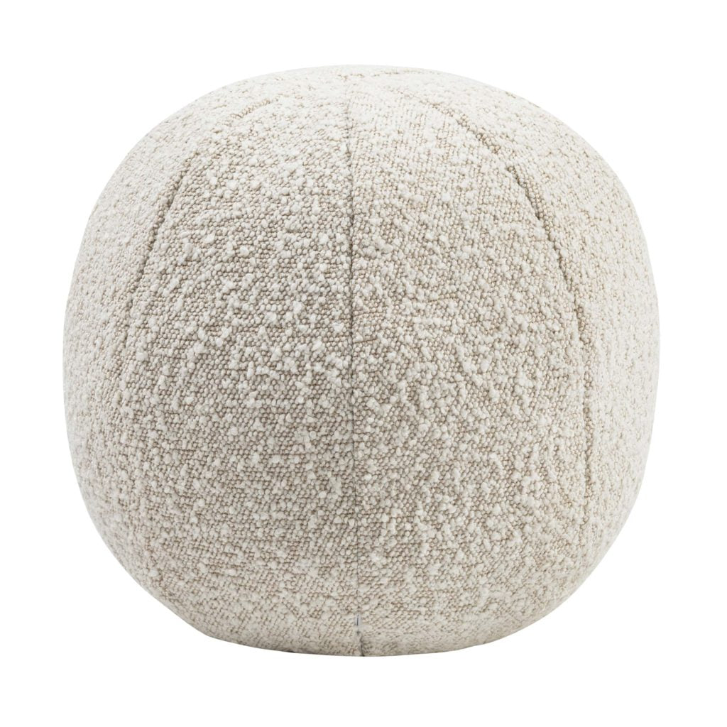  Natural Boucle Ball Accent Pillow、mySite、elrpsem3k