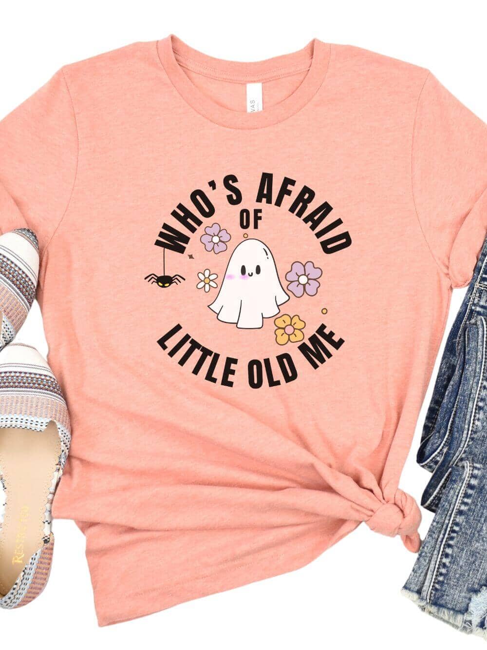 Who's Afraid of Little Old Me Women's Graphic T-Shirt、mySite、camillekostekn