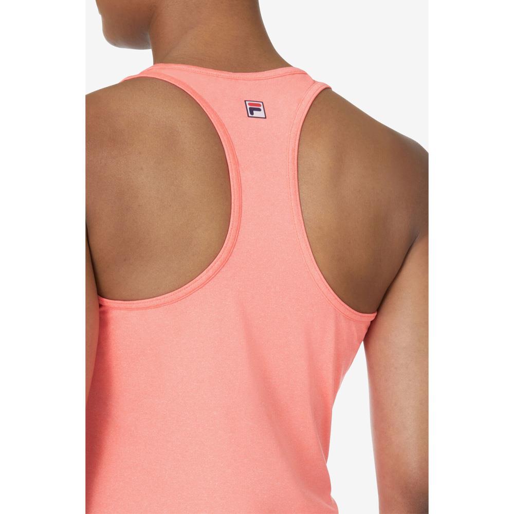 Fila Women's Essentials Racerback Loose Fit Tank - Fiery Coral、mySite、neckold