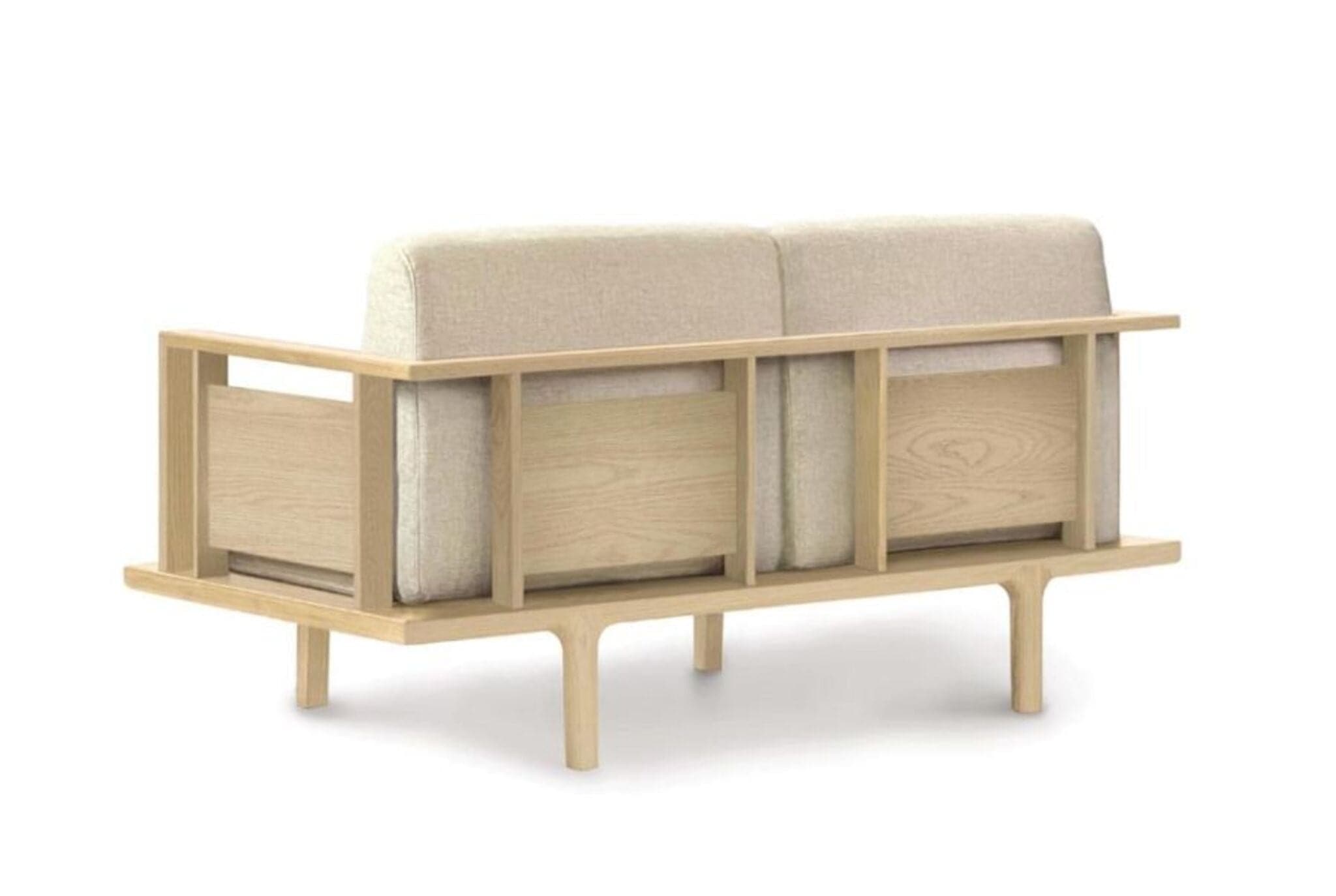 Copeland Sierra Loveseat with Wood Panels、mySite、neckold