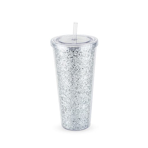 Blush Sparkly Double Wall Drink Tumblers-Enjoy your drink, help rescued animals! yay!、mySite、g9winljtr