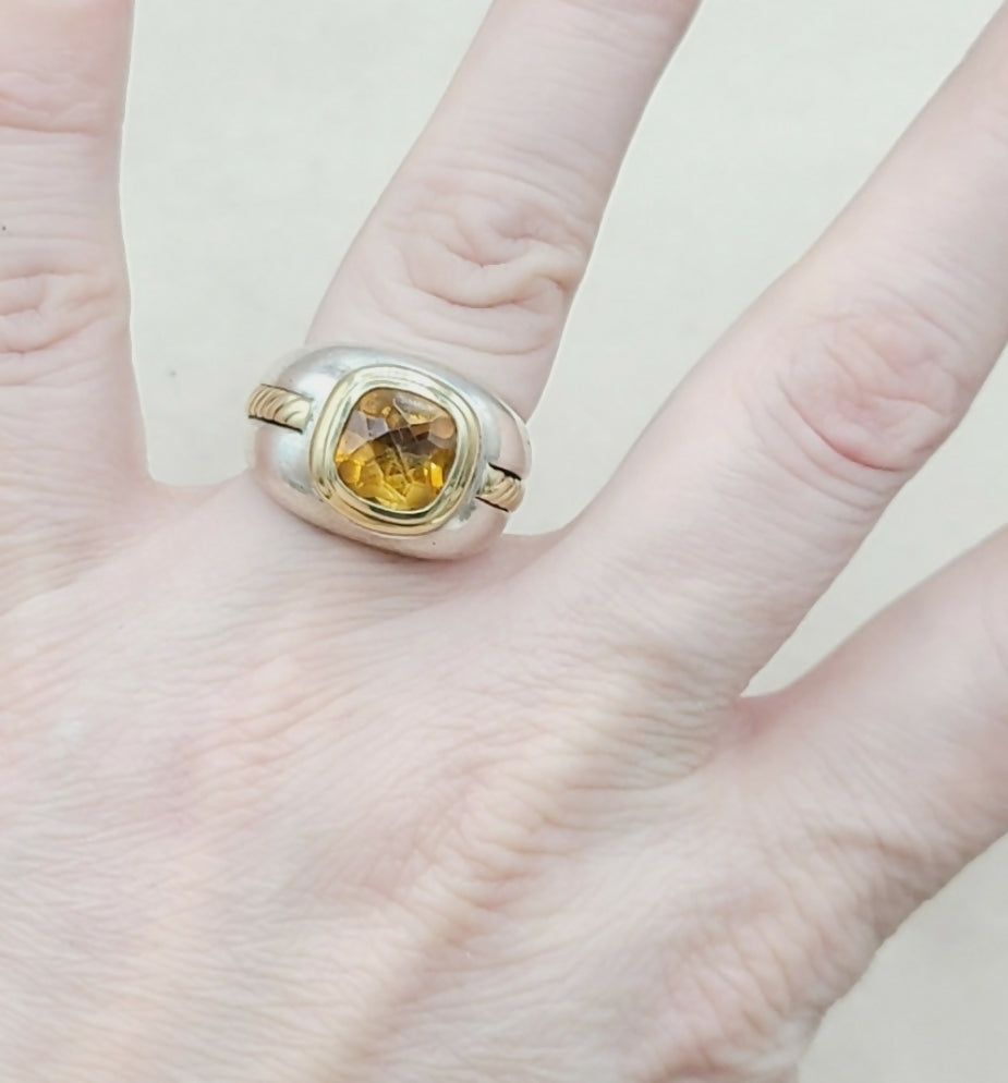 David Yurman Vintage Renaissance Citrine Ring、mySite、hinf8tx79