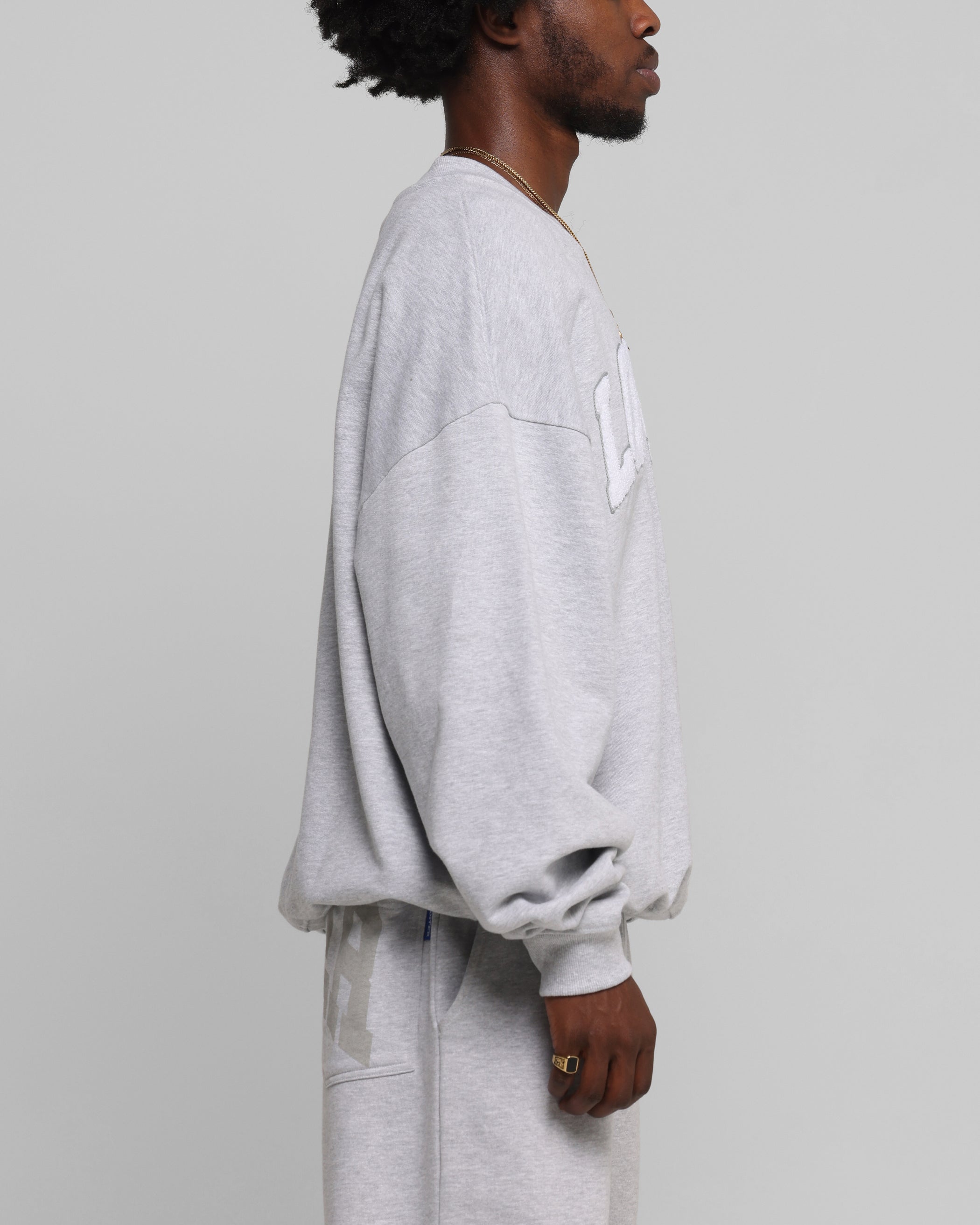 Loiter Arch Premium Crewneck Grey、mySite、zt4zffjzw