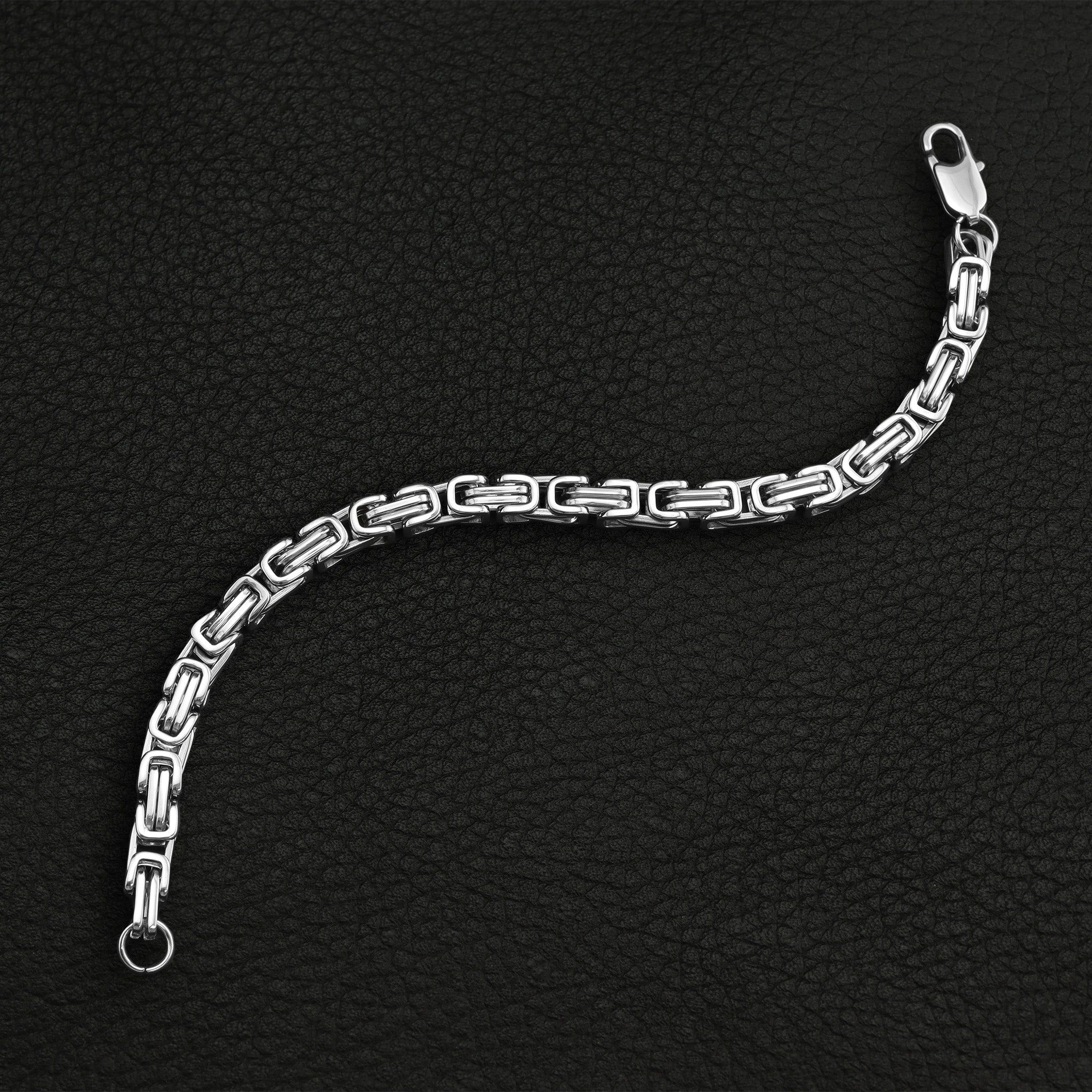 Stainless Steel Byzantine Chain Bracelet / BRJ9087、mySite、dreamappss