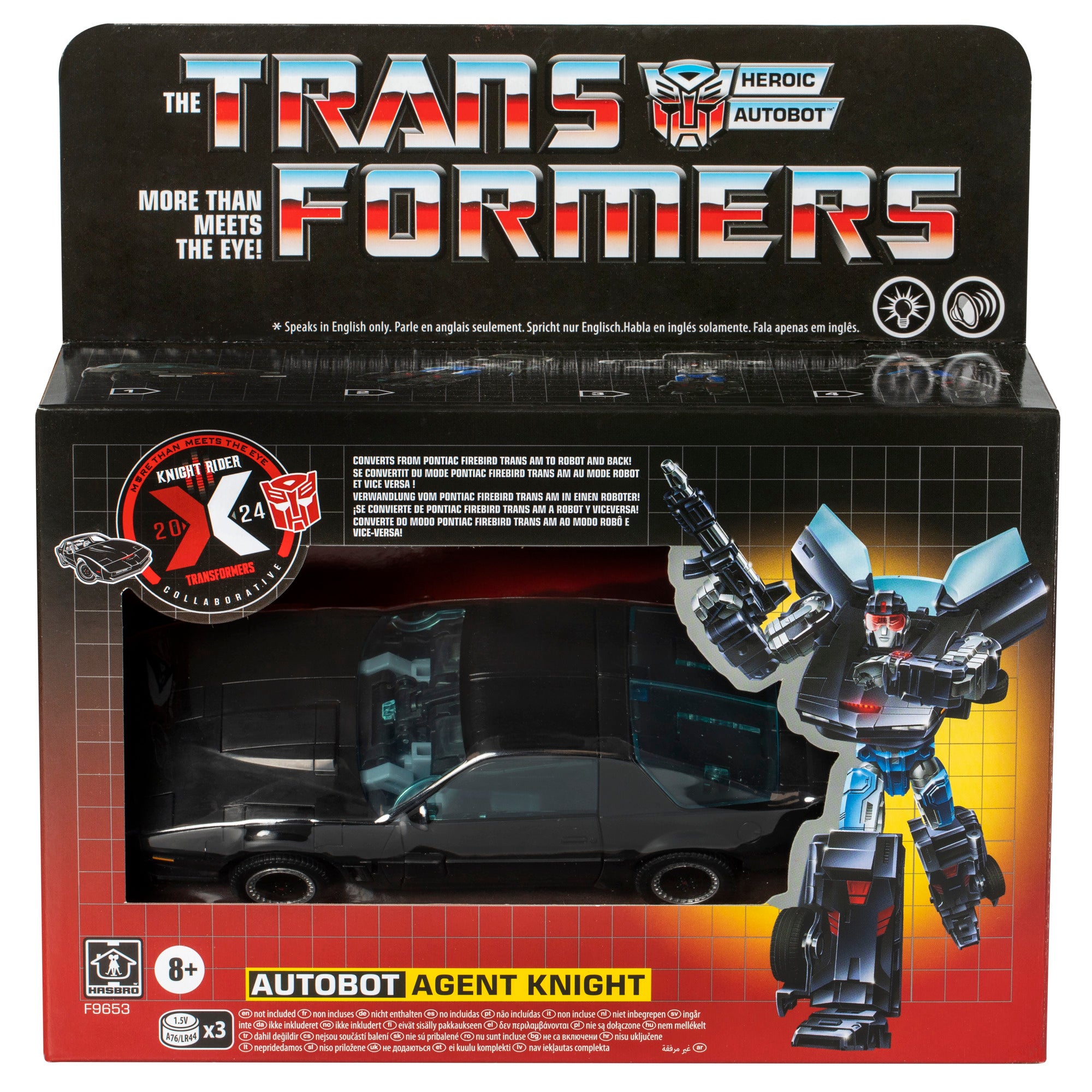 Transformers Collaborative Knight Rider x Transformers Autobot Agent Knight、mySite、hgirdovlk