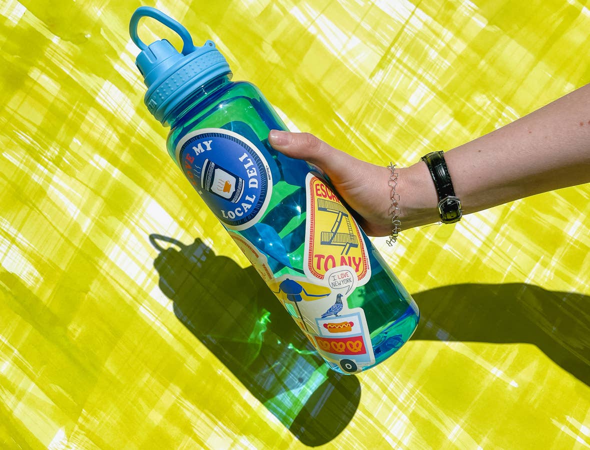 Maptote - California Rainbow Poppy Sticker、mySite、garagedoors4me