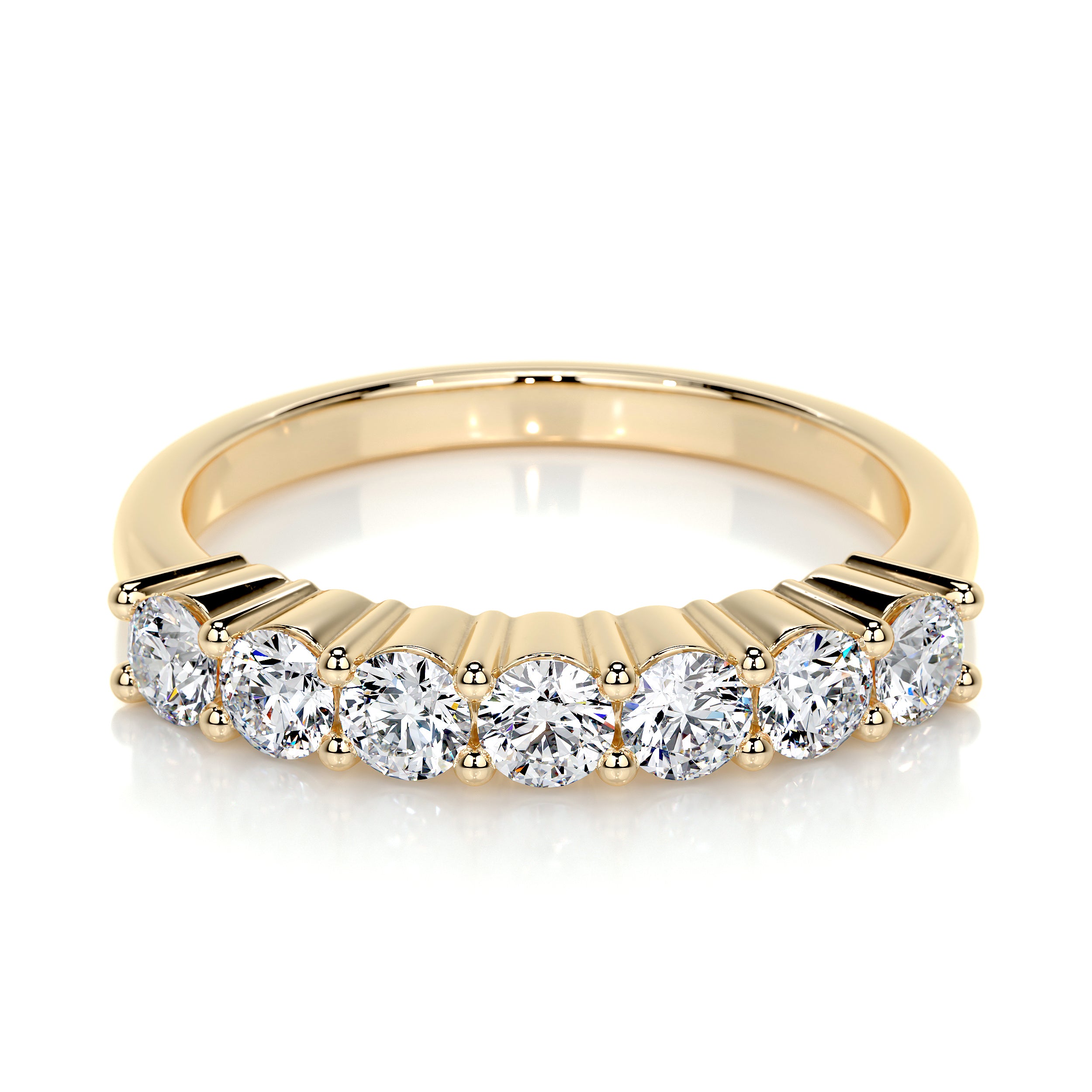 Catherine Lab Grown Diamond Wedding Ring (0.75 Carat) -18K Yellow Gold、mySite、hinf8tx79