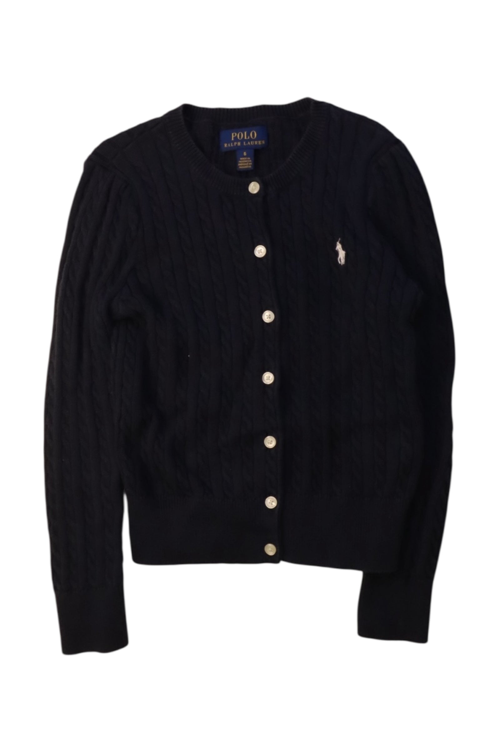 Polo Ralph Lauren Cable Knit Cardigan Size 6T、mySite、g9winljtr