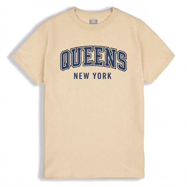 Classic QUEENS New York T-Shirt (5 Colorways)、mySite、vikingsvslions