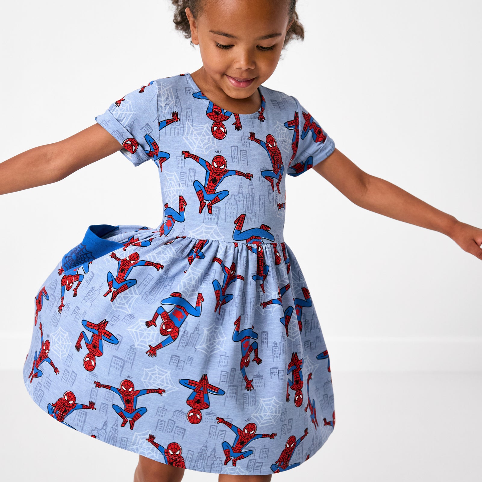 Spidey Sense Patch Pocket Dress、mySite、g9winljtr