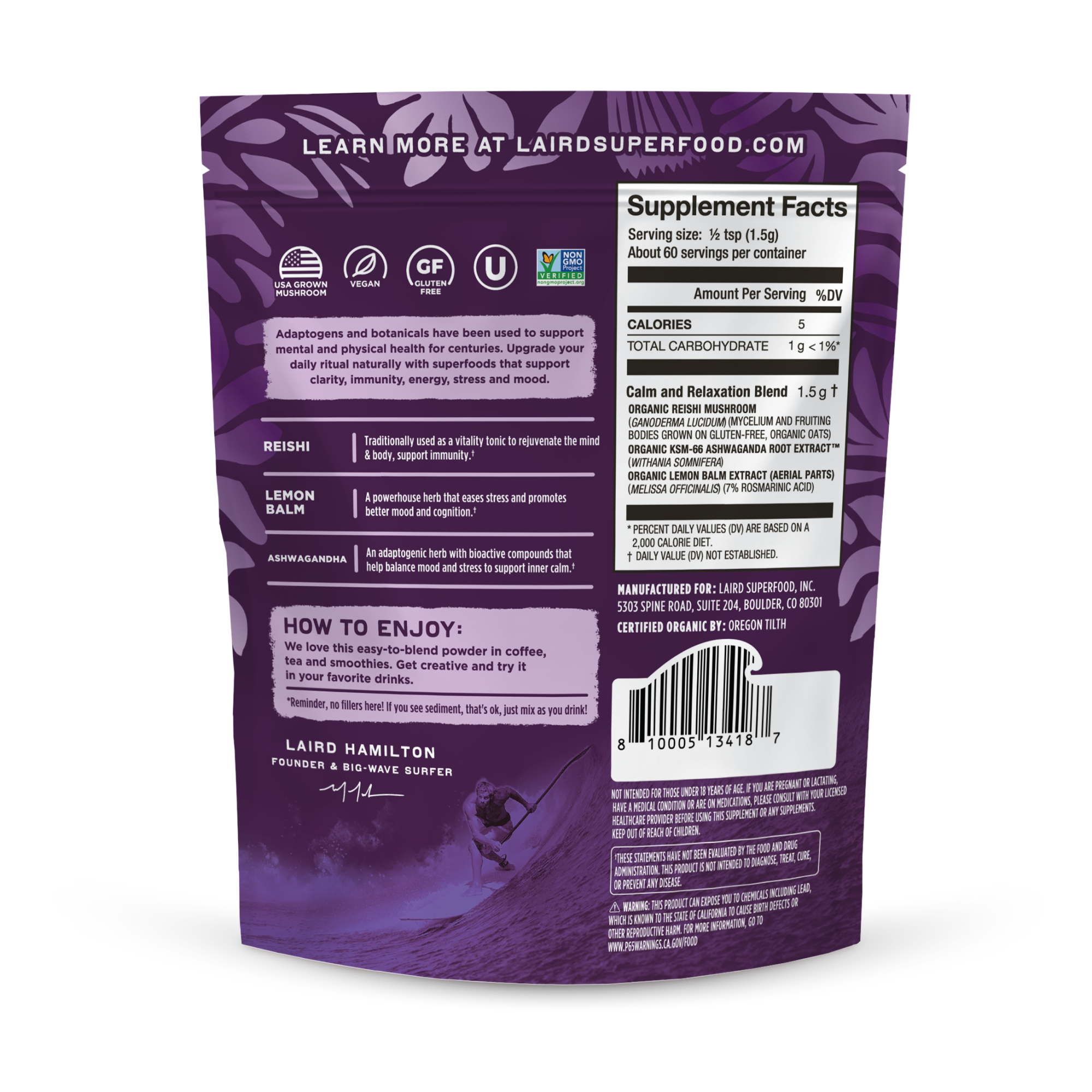 Calm & Relax Mushrooms、mySite、gigharbornorthrealestate