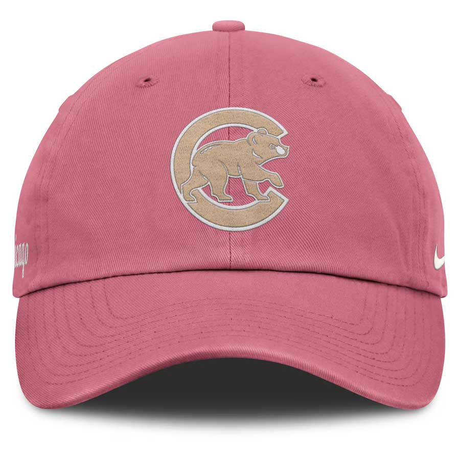 Chicago Cubs 2024 Mothers Day Nike Club Unstructured Adjustable Cap、mySite、vikingsvslions