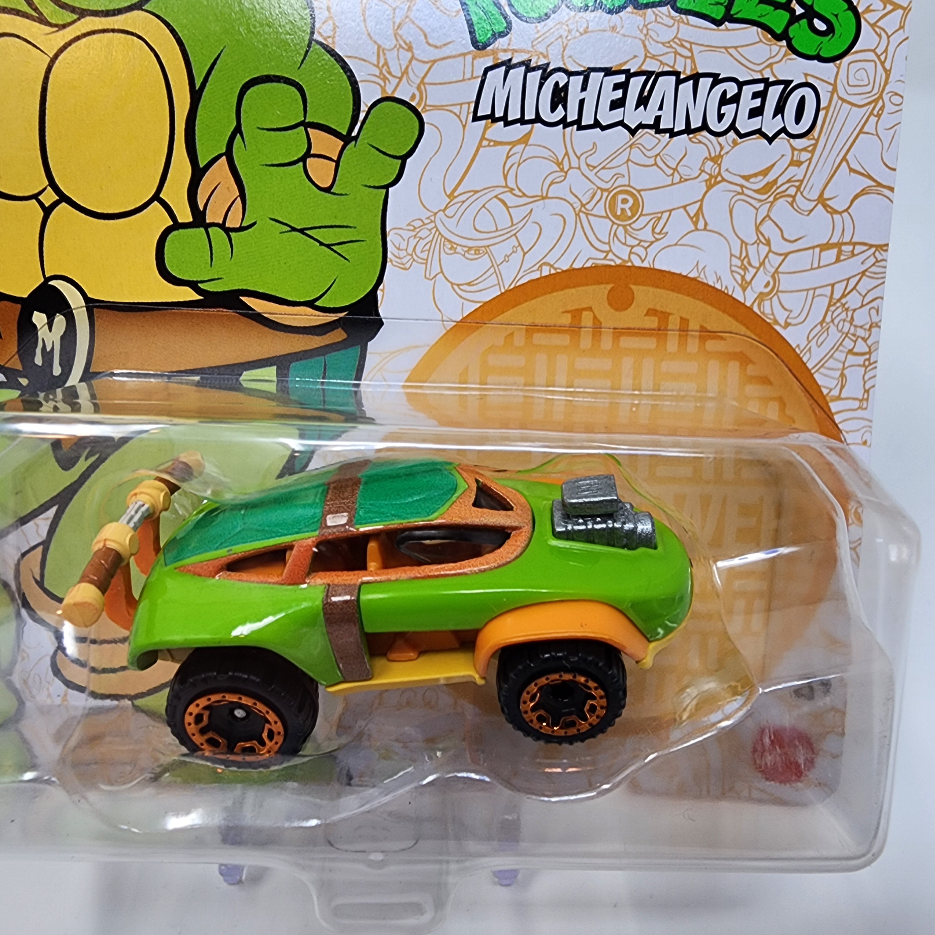 Michelangelo * Hot Wheels Character Cars Teenage Mutant Ninja turtles、mySite、hgirdovlk