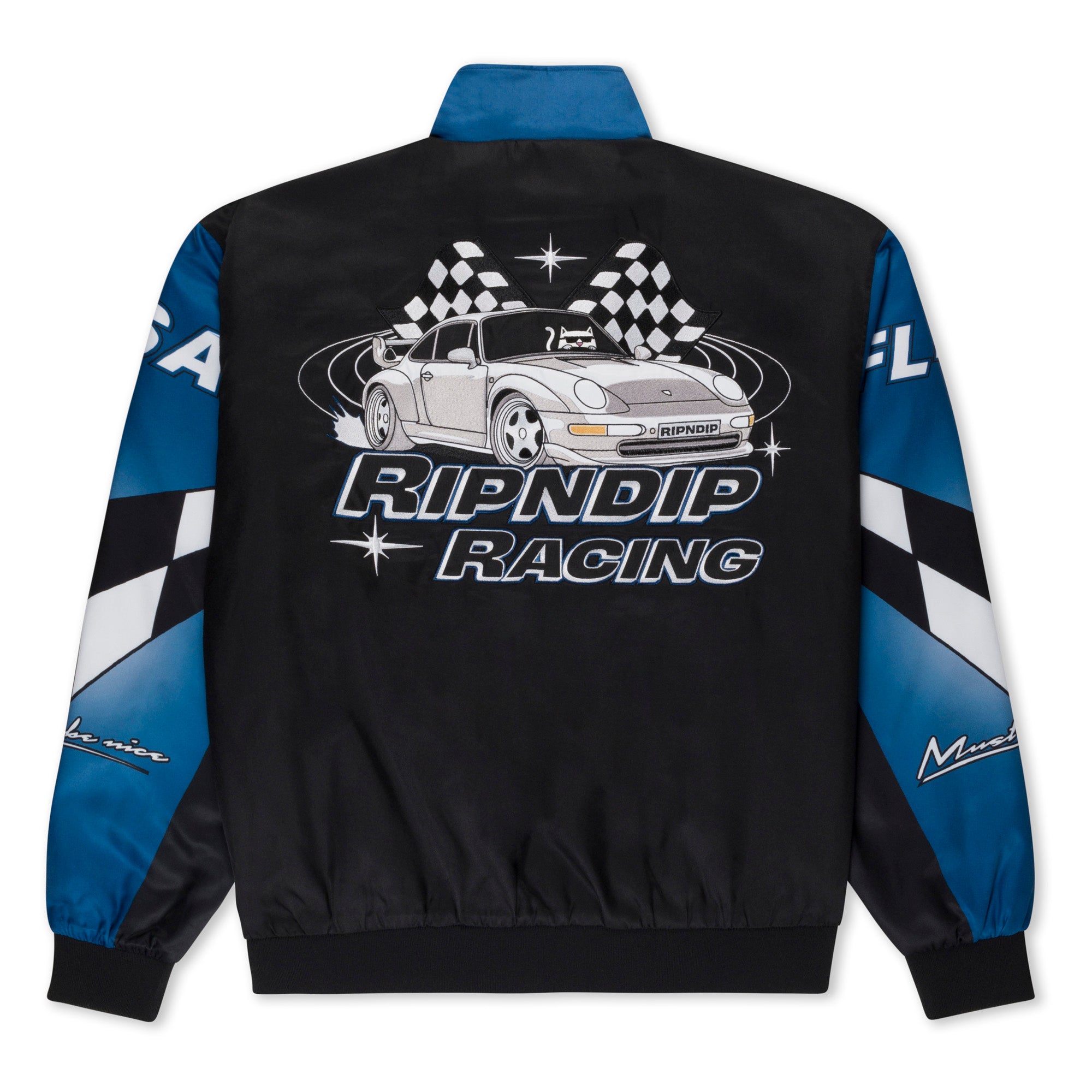  Ripnrace Jacket (Black/Blue)、mySite、merchandisen