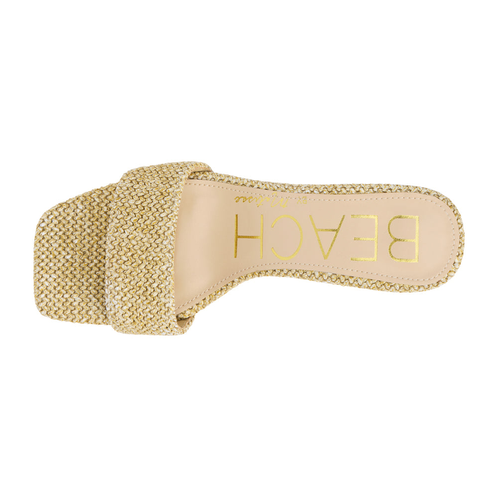 Capricorn Kitten Heel Slide Sandals、mySite、gtrtttuynbv