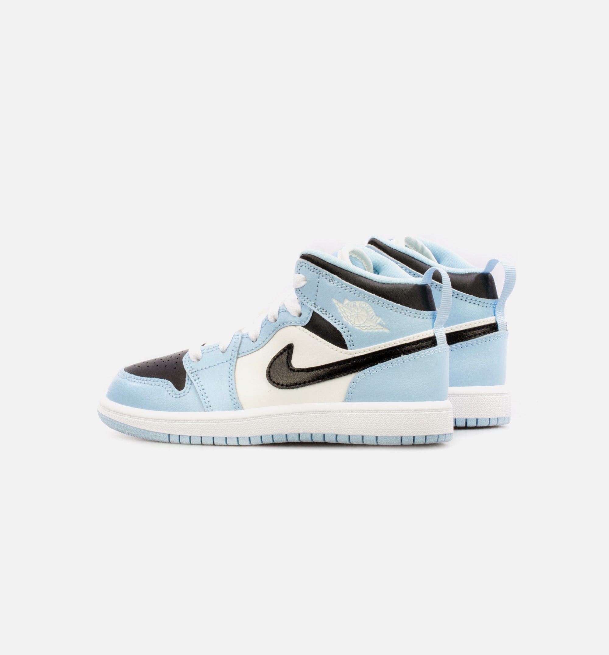 Air Jordan 1 Mid Preschool Lifestyle Shoe - Blue/Black、mySite、dreamappss