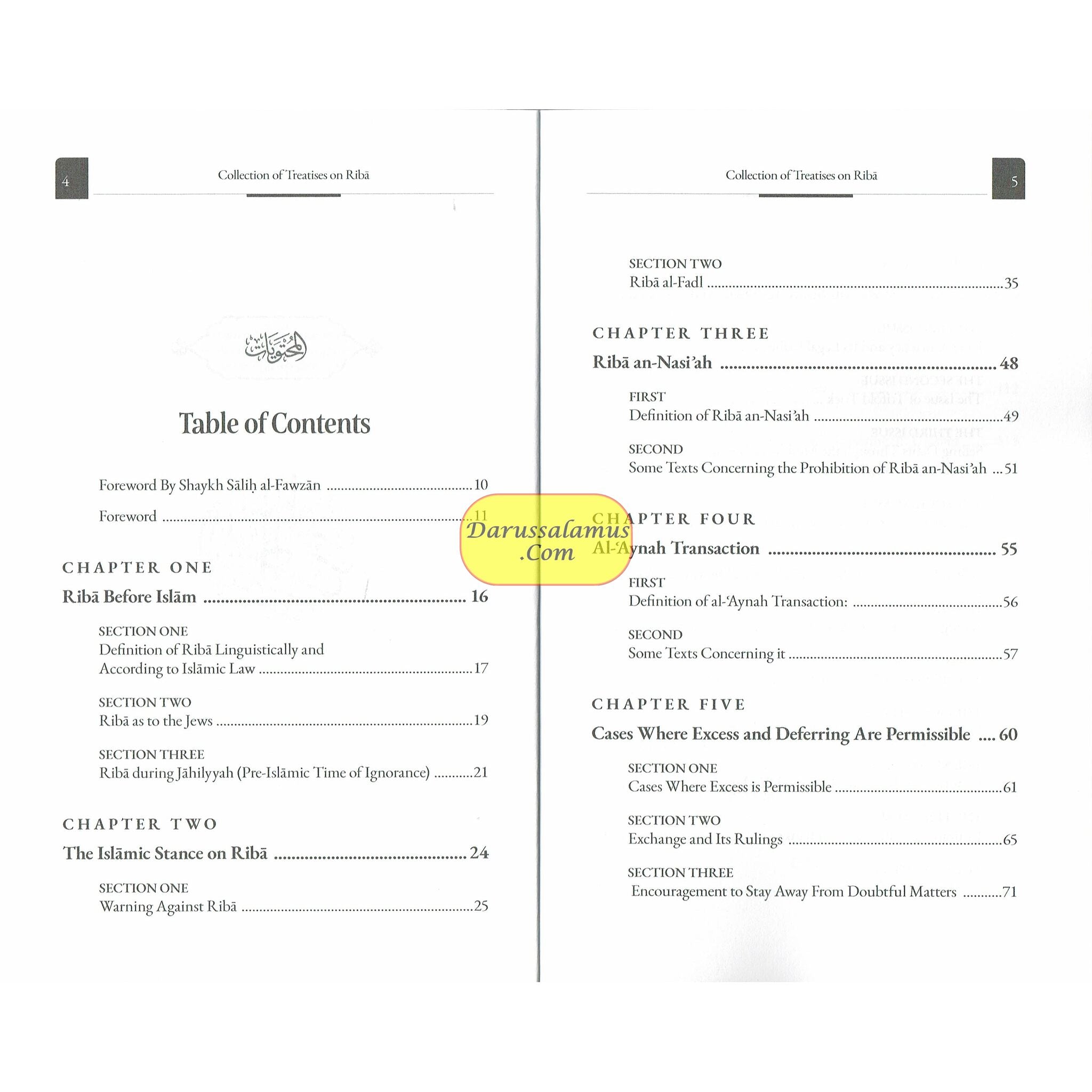 Collection of Treatises on Riba (Usury) Shaykh Abdul Aziz bin Abdullah bin Baz、mySite、topwebapps