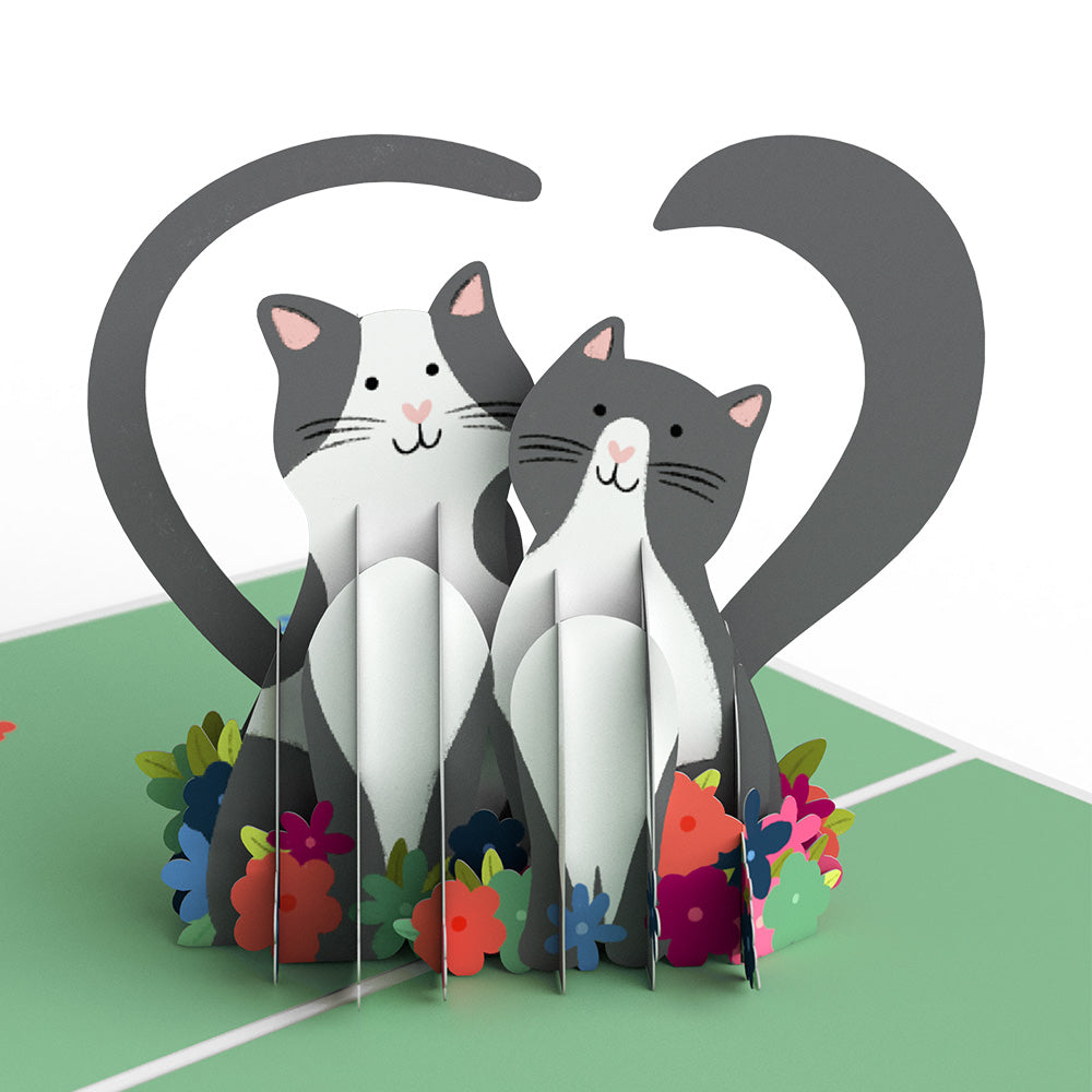 Happy Meowentine’s Day Cat 4-in-1 Nesting Card、mySite、solidvoid