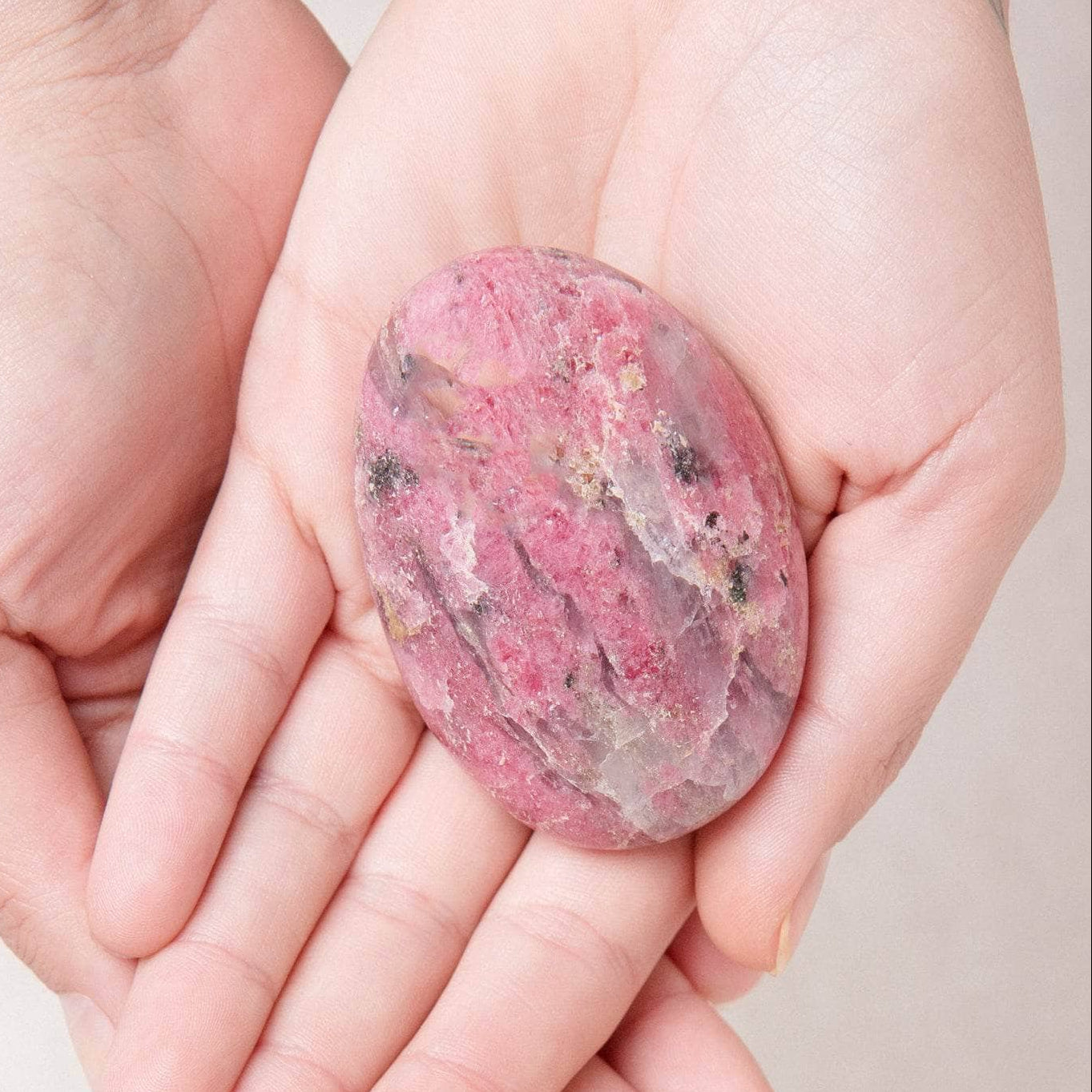Rhodonite Palm Stones - AAA Premium Quality、mySite、hinf8tx79