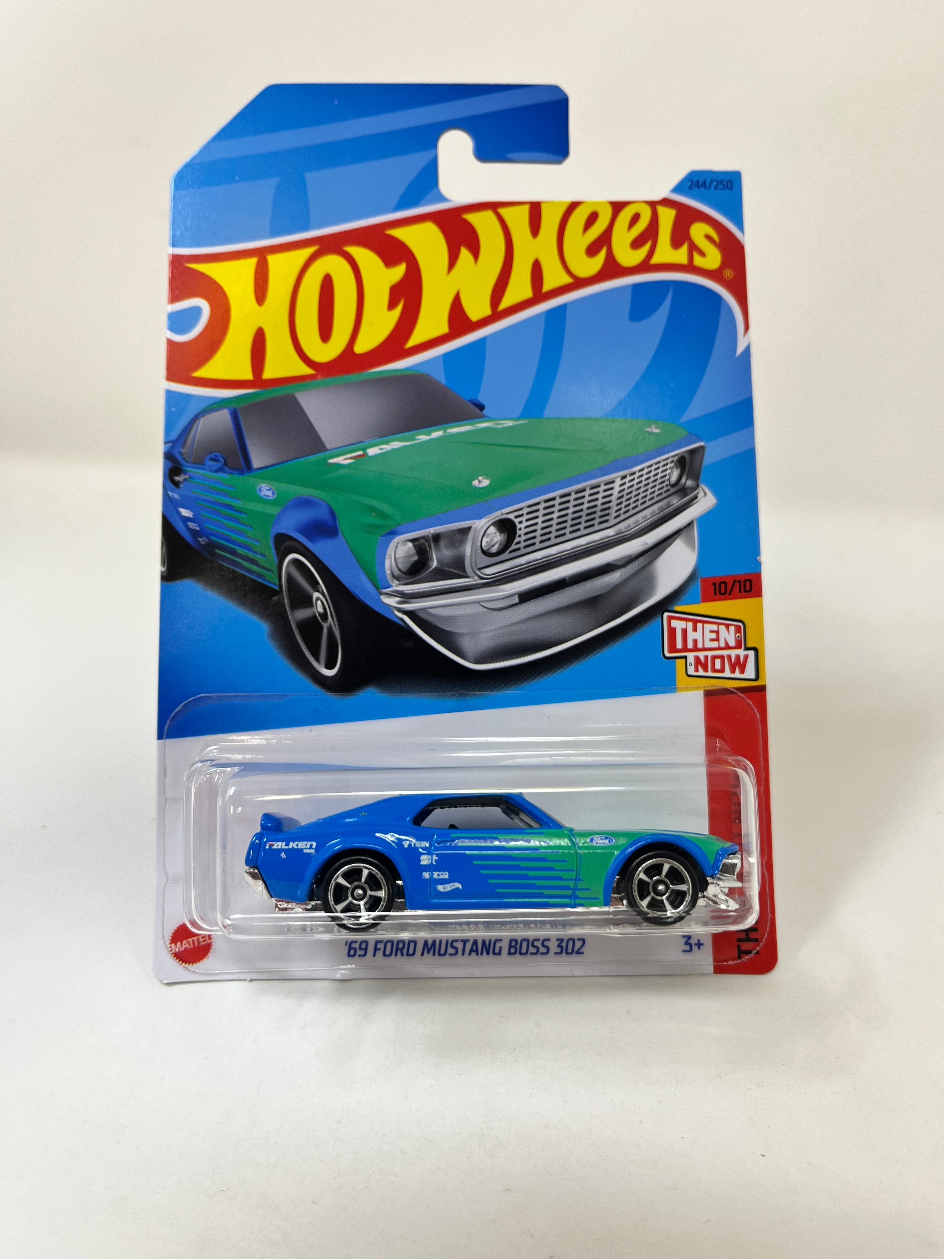 '69 Ford Mustang Boss 302 #244 * Blue * 2023 Hot Wheels Basic、mySite、hgirdovlk