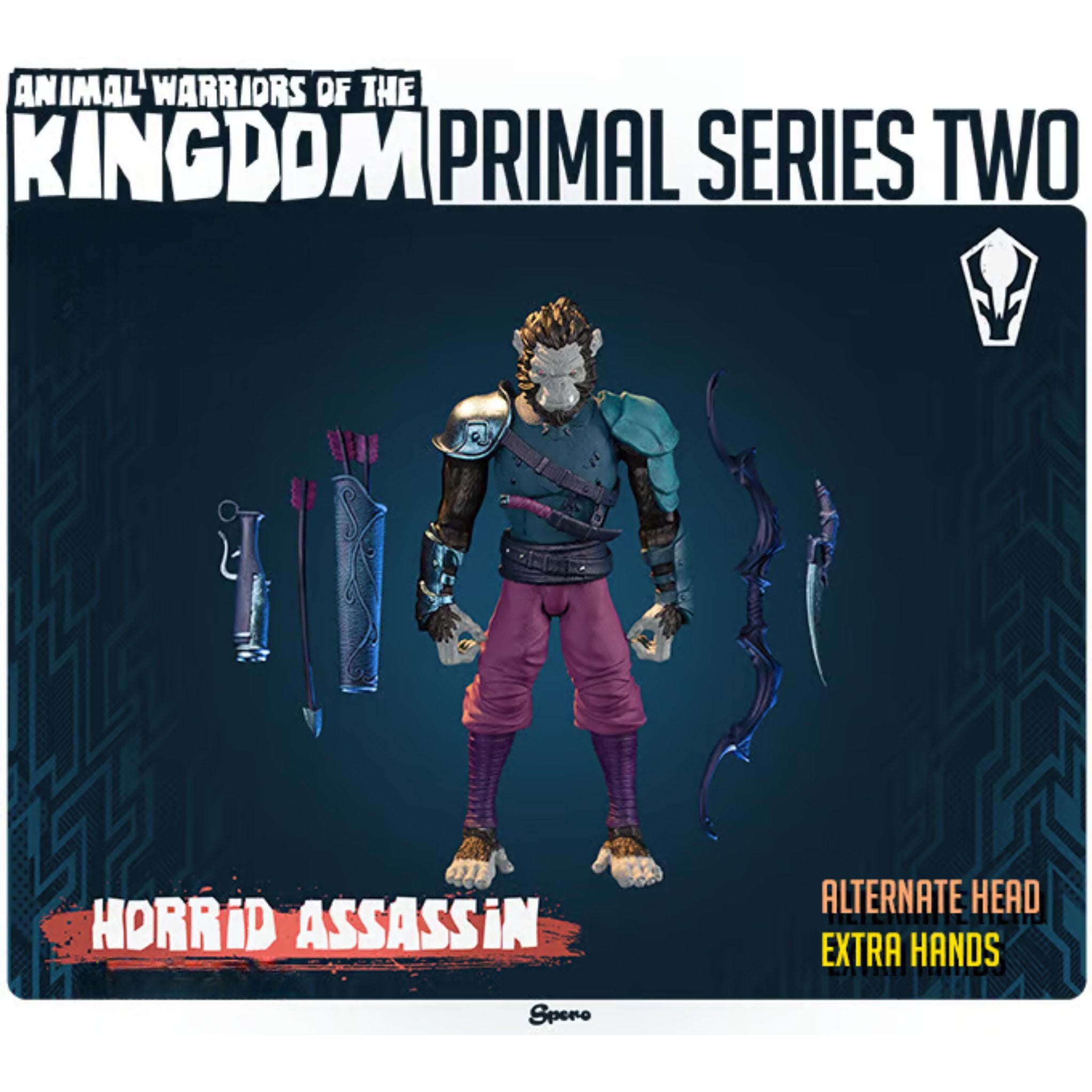 Animal Warriors of The Kingdom Primal Collection Series 2 Horrid Assassin、mySite、hgirdovlk