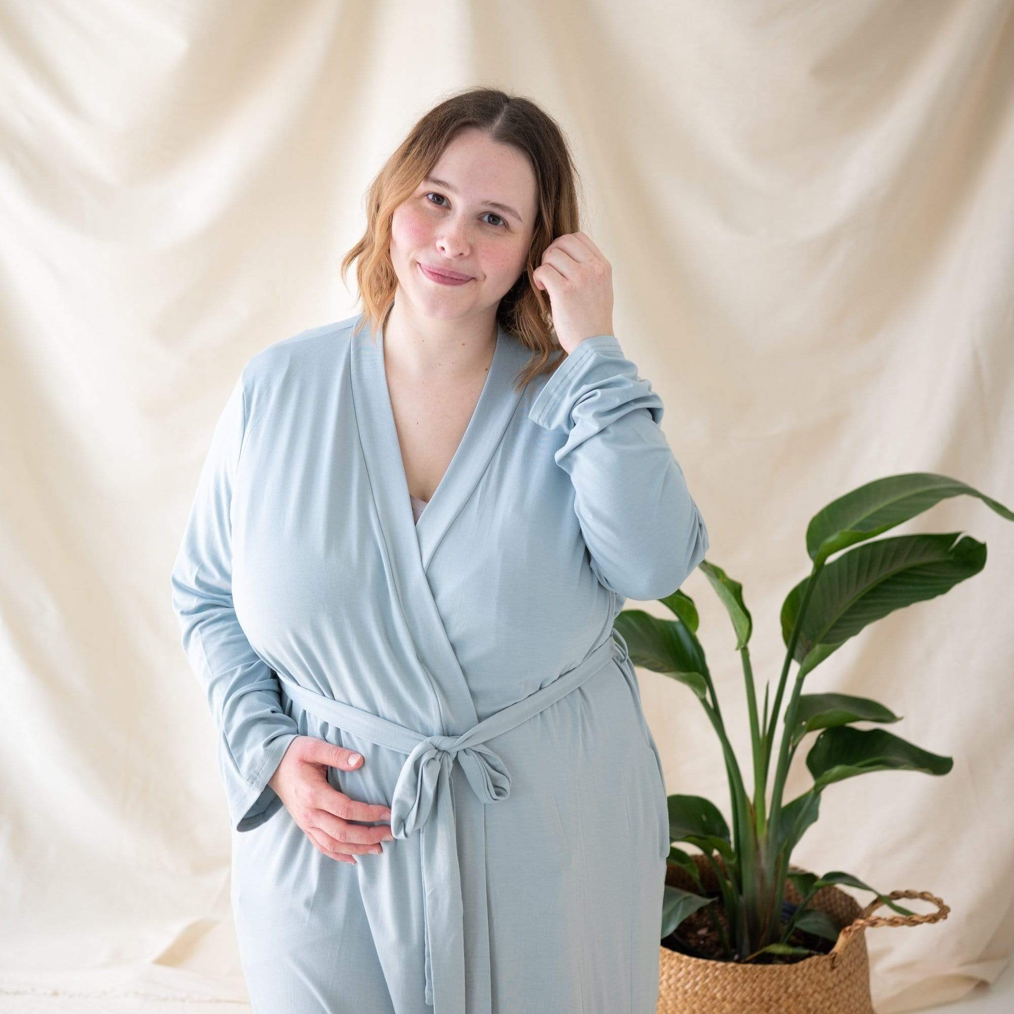  Women’s Lounge Robe in Fog、mySite、layawaytickets