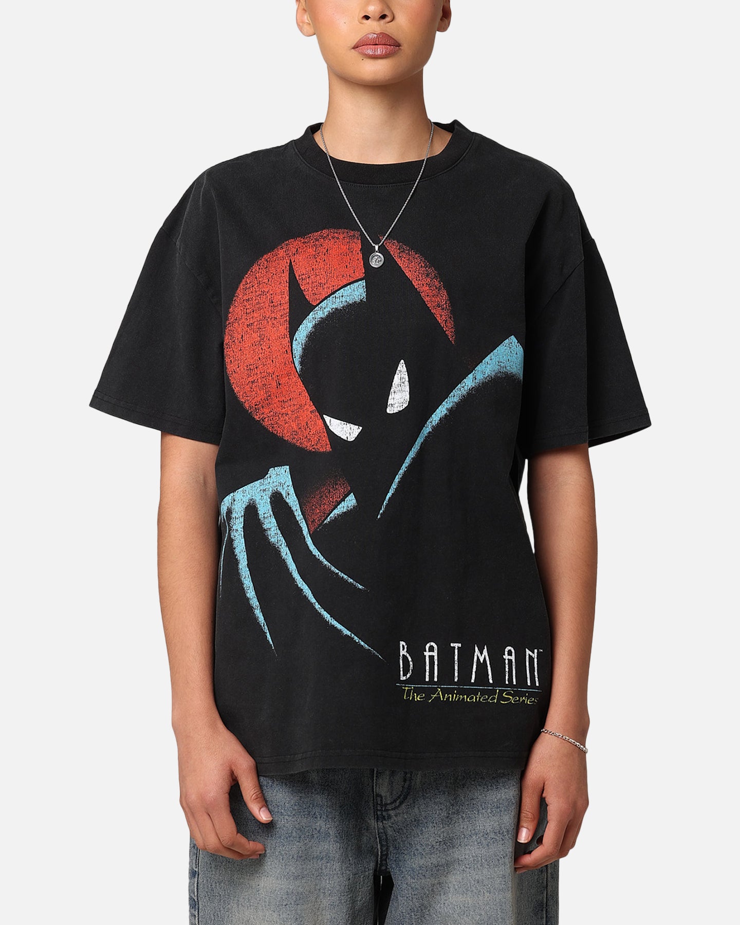 American Thrift X DC 1993 Batman Heavy T-Shirt Vintage Black、mySite、zt4zffjzw