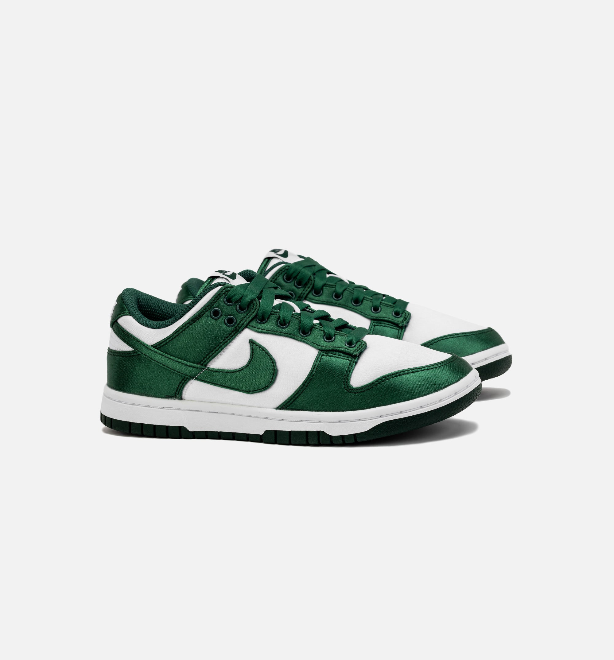 Dunk Low Satin Green Womens Lifestyle Shoe - White/Green Free Shipping、mySite、dreamappss