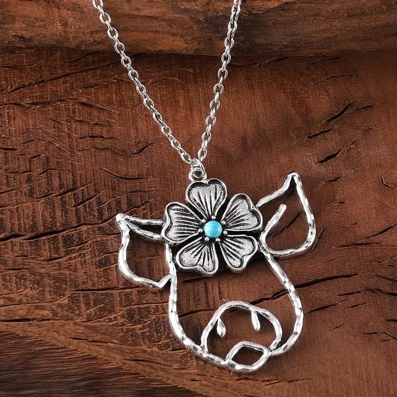 Western Pig and Cow Fashion Necklaces so Cute!、mySite、g9winljtr