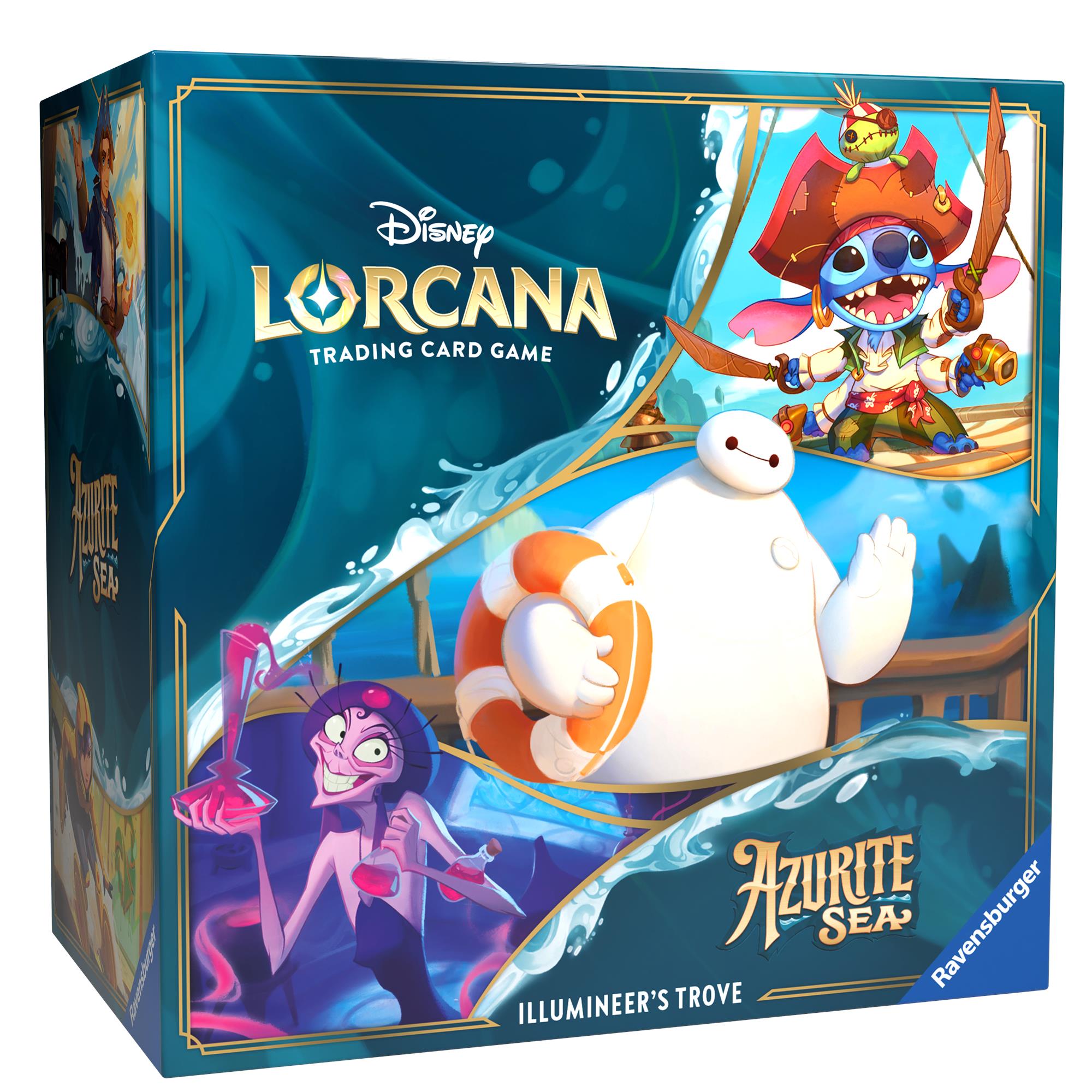 Disney Lorcana Trading Card Game - Azurite Sea Illumineer's Trove、mySite、camillekostekn