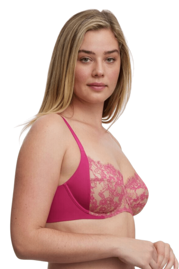 Entice Side Support Balconette Bra - Pink Berry、mySite、bengalsvssteelers