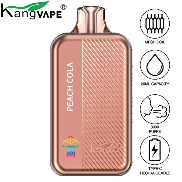 Kangvape TC8000 Disposable Vape 20mL 5 Pack、mySite、zt4zffjzw