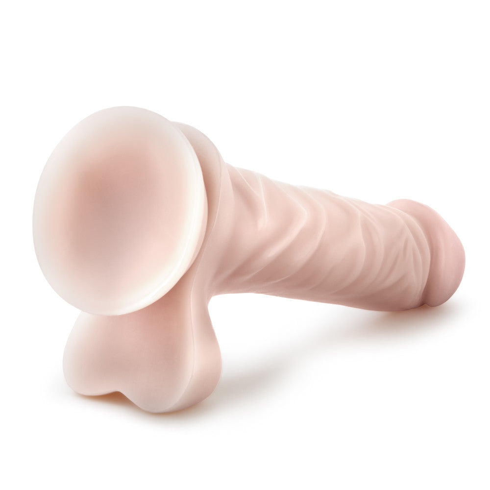 Dr. Skin By Blush® | Cock 1 Realistic Beige 9-Inch Long Dildo With Balls & Suction Cup Base、mySite、bottomscart