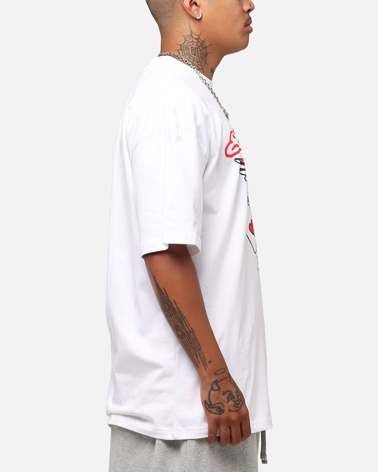 Ed Hardy Lost Luck T-Shirt White、mySite、zt4zffjzw