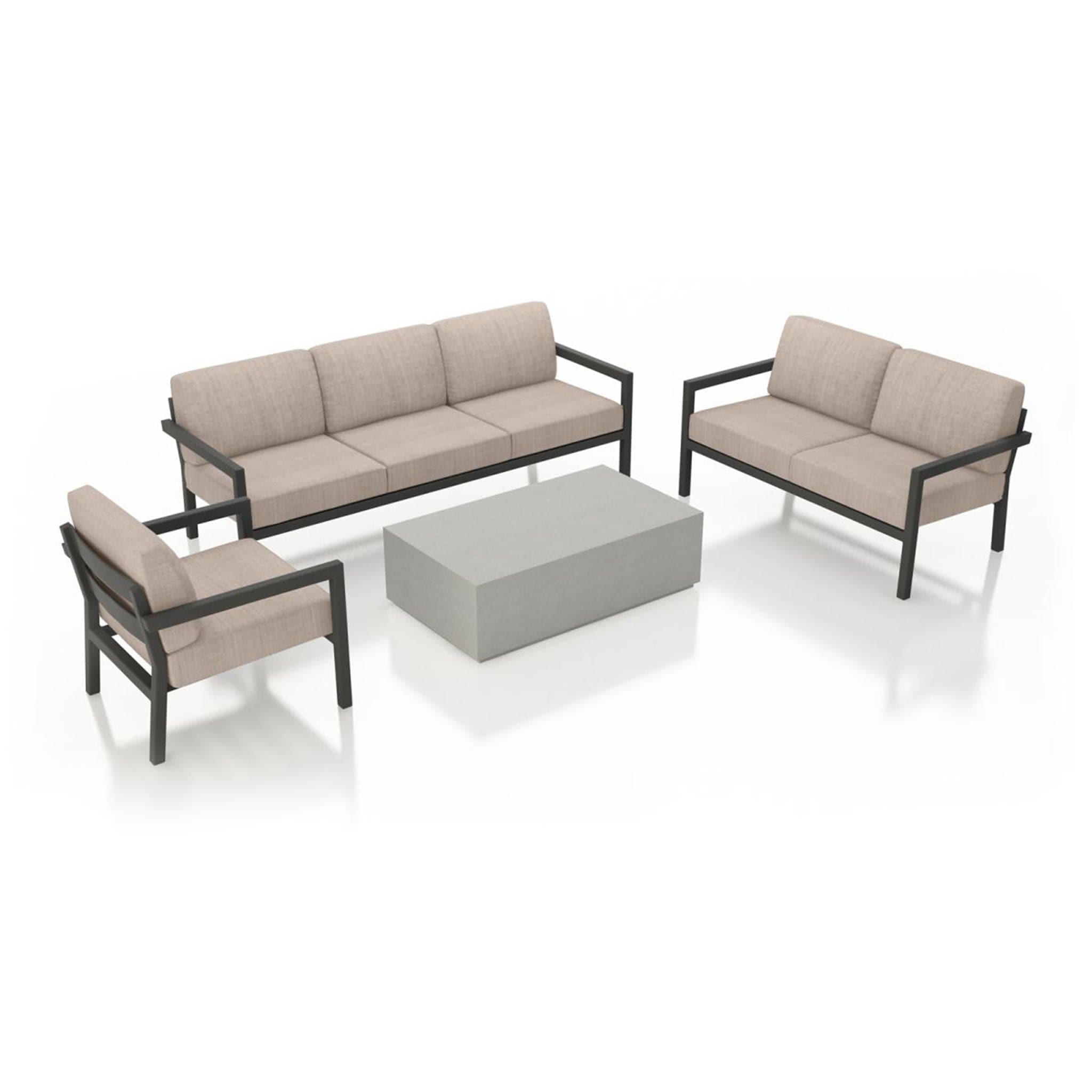 Pacifica Mason 4 Piece Sofa Loveseat Set、mySite、neckold