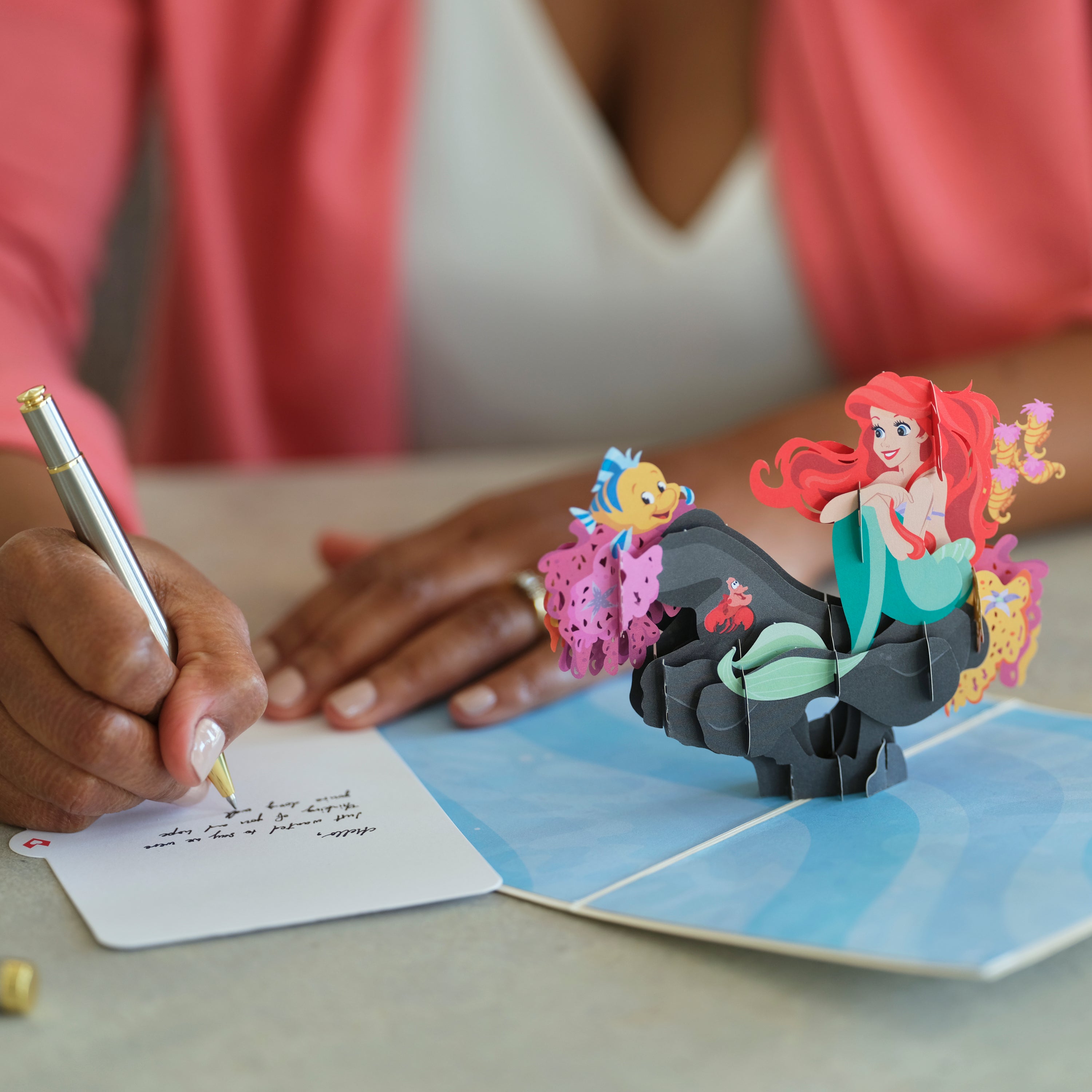 Disney's The Little Mermaid Birthday Pop-Up Card、mySite、solidvoid