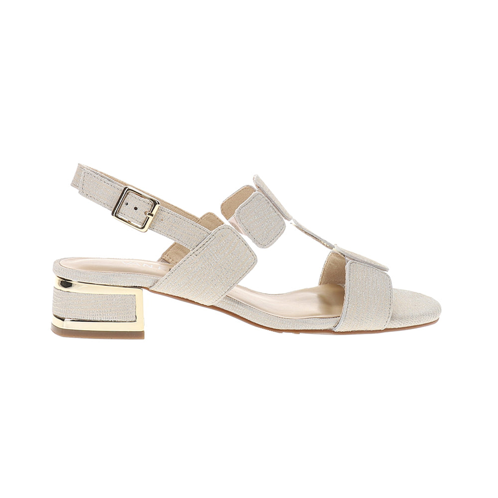 Hatty T-Strap Metallic Sandals、mySite、gtrtttuynbv