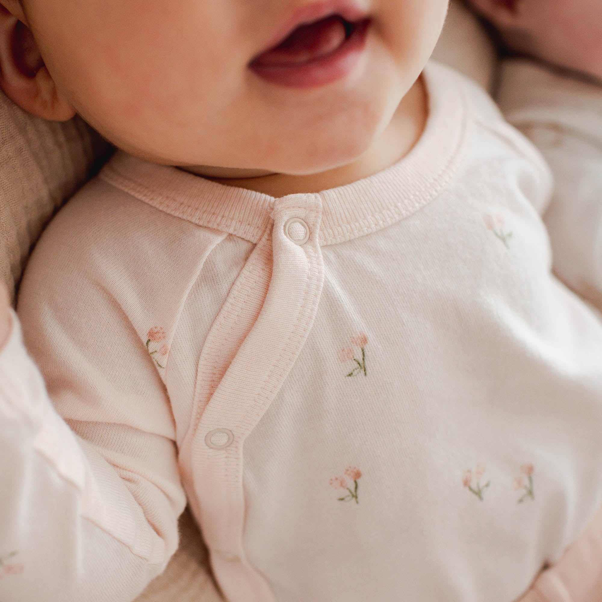 Ditsy Floret 3 Piece Bodysuit & Pant Set、mySite、g9winljtr